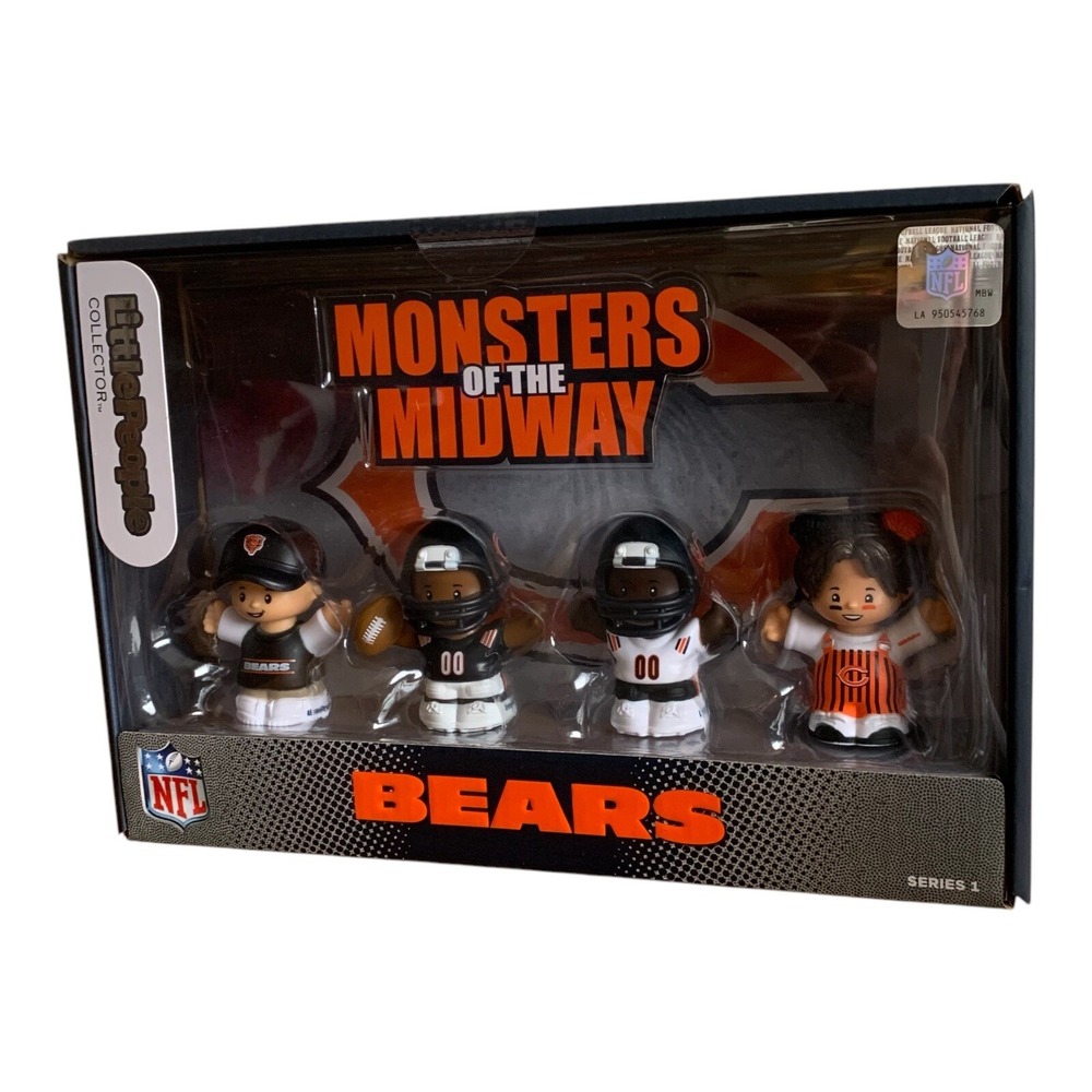 Little People Collector NFL Chicago Bears Series 1 Fisher Price new